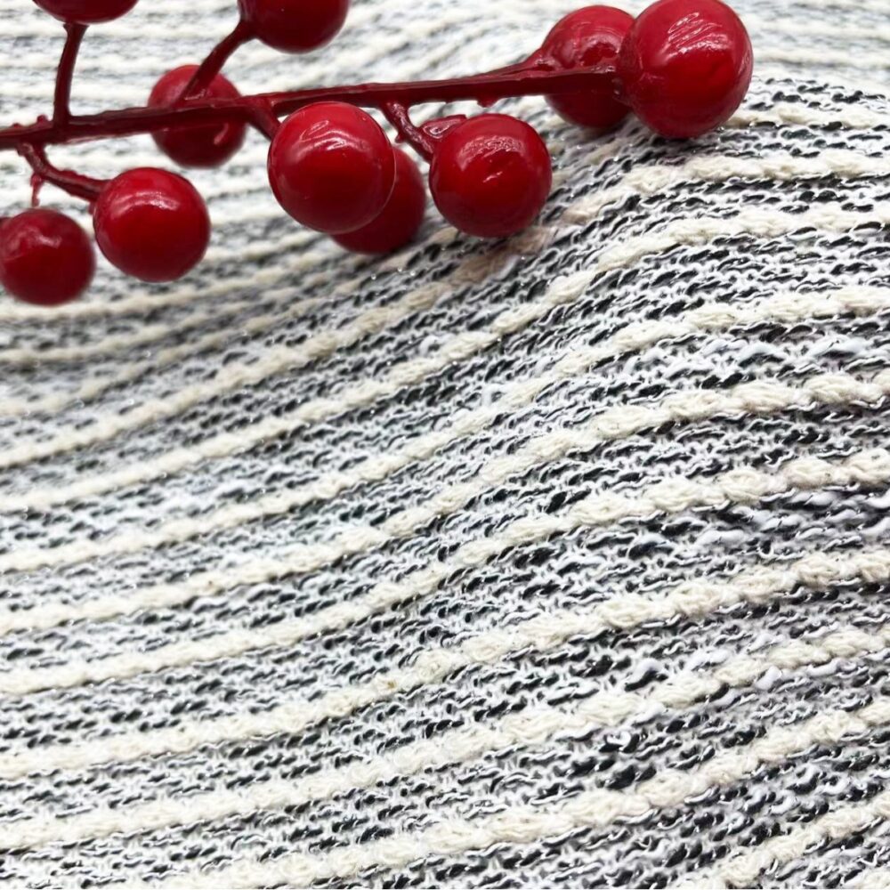 Twisted silver terry cloth - Image 5