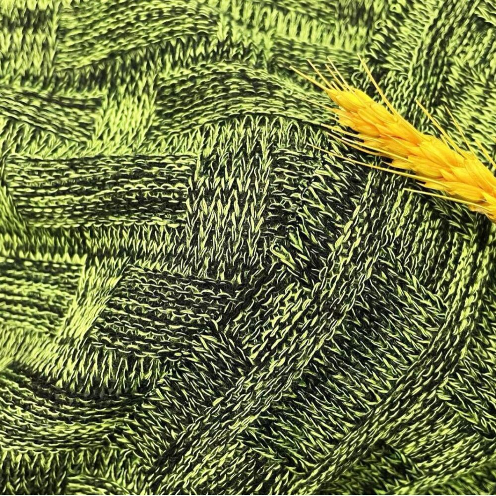 Yarn-dyed sweater jacquard - Image 2