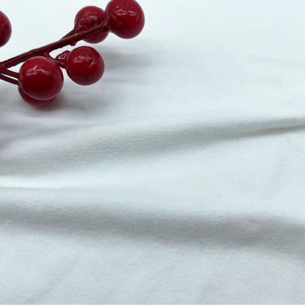 Polyester-spandex jersey sanded bleached - Image 3