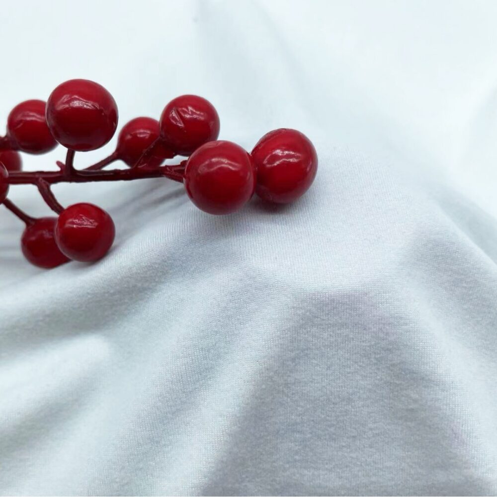 Polyester-spandex jersey sanded bleached - Image 4