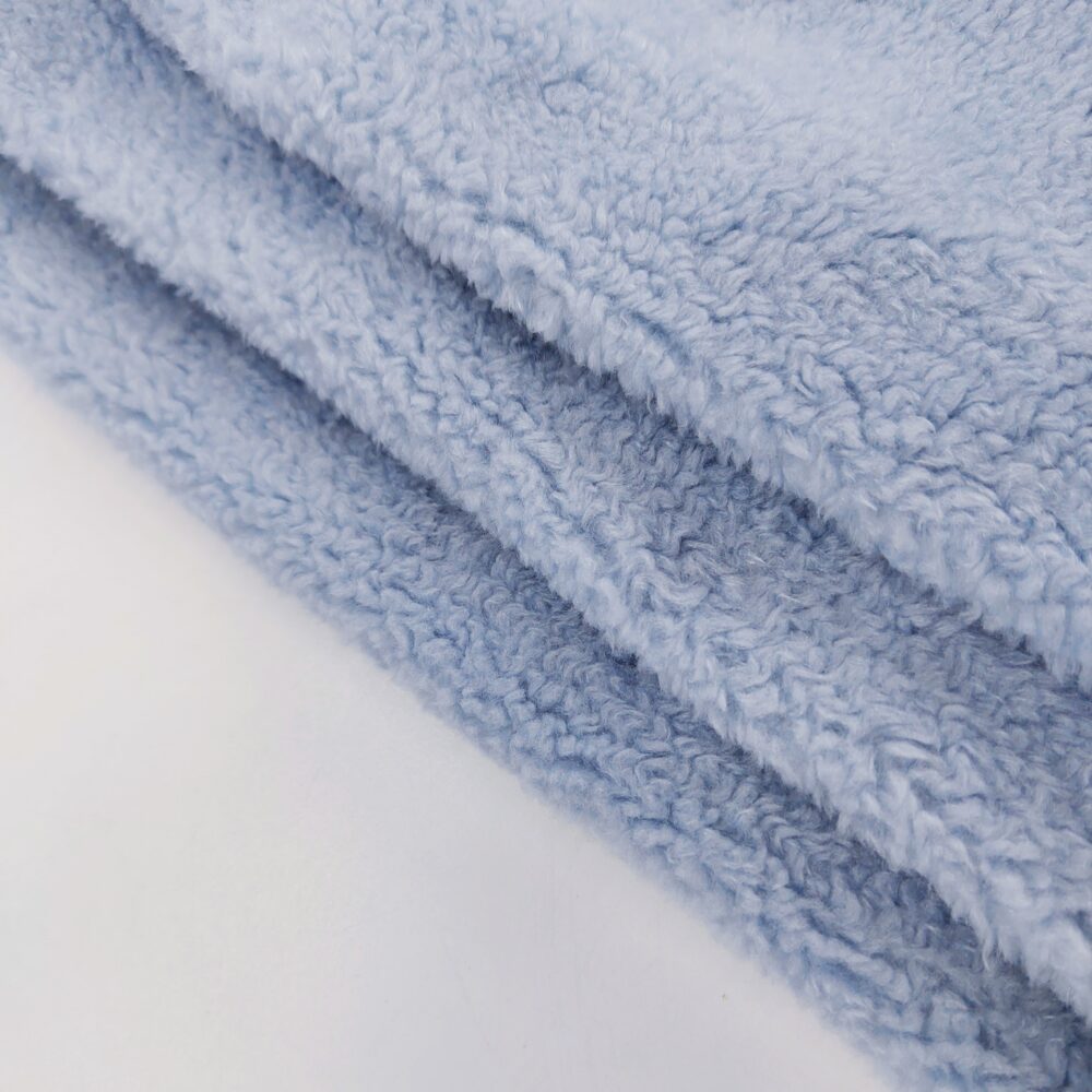 Premium Danish velvet polyester imitation mink wool wheat ear autumn and winter brushed clothing fabric plush toy manufacturer direct sales - Image 2